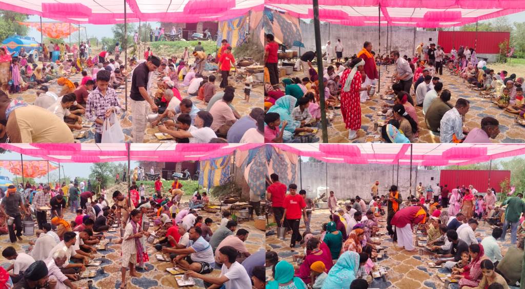 Annual Bhandara Held with Devotion and Enthusiasm at Mata Naina Devi Temple